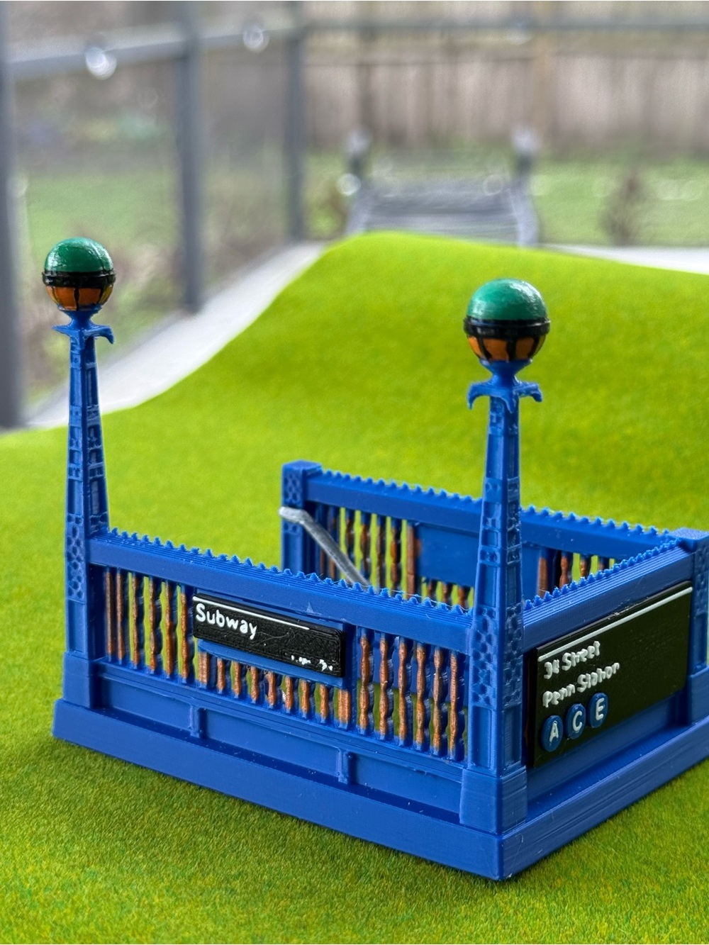 New York Knicks Subway Entrance Mini desk 2026 MTA NBA station NYC gift Champ - Picture 2 of 7